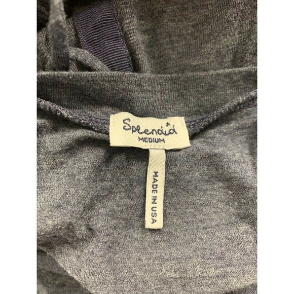 Splendid Medium Hi Lo Blouse Tie Back Detail - Picture 7 of 8